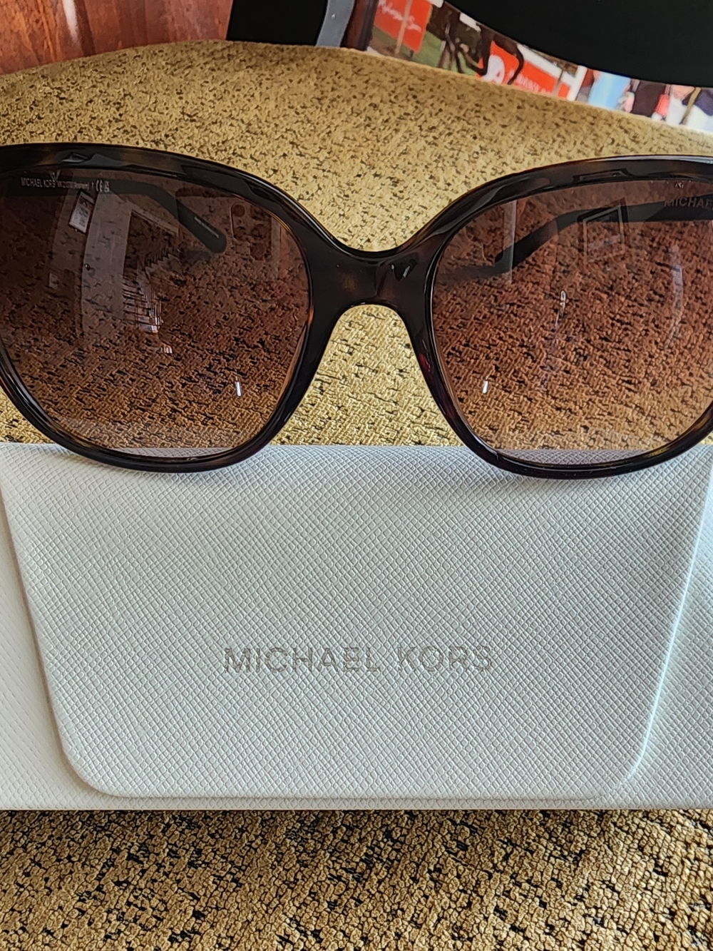 Michael Kors Brown Gradient Sunglasses